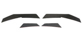 Carbon Fiber Car Front Bumper Fins Splitters For Audi R8