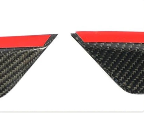 Carbon Fiber Car Front Bumper Fins Splitters For Audi R8