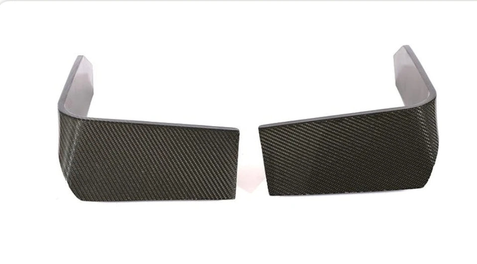 Carbon Fiber Car Front Bumper Fins For Audi TTRS MK3 2-Door Coupe