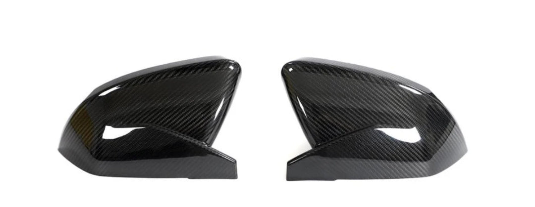 Carbon Fiber Mirror Cover Caps For Lamborghini Urus Audi Q8 SQ8 RSQ8