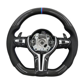 Carbon Fiber Car Steering Wheel For BMW M5 M6 F10 F20 F22 F30 F32 F36 F06 F07 E70