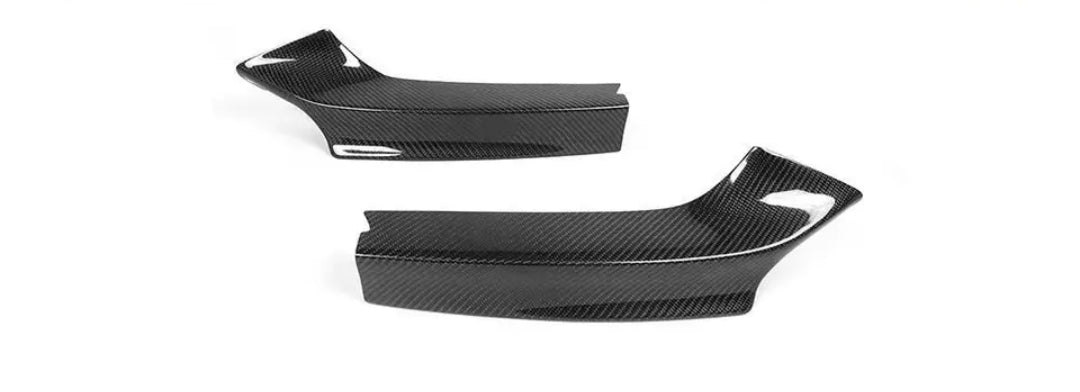 Carbon Fiber Car Front Bumper Winglets For BMW F23 F22 M Sport M235i M240i Coupe Convertible