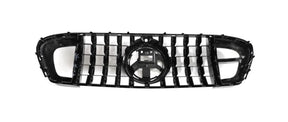 Carbon Fiber Car Front Bumper Grille For Mercedes-Benz GLE Class W167 C167 GLE63 AMG