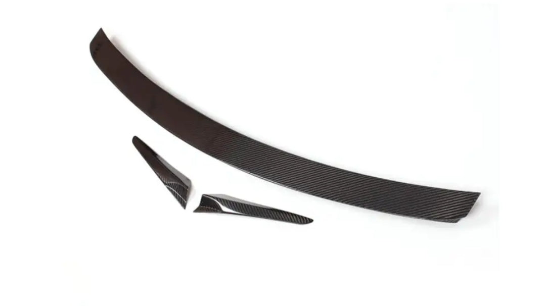 Carbon Fiber Car Rear Trunk Spoiler Lip For Mercedes-Benz CL500 CL550 W216 Coupe