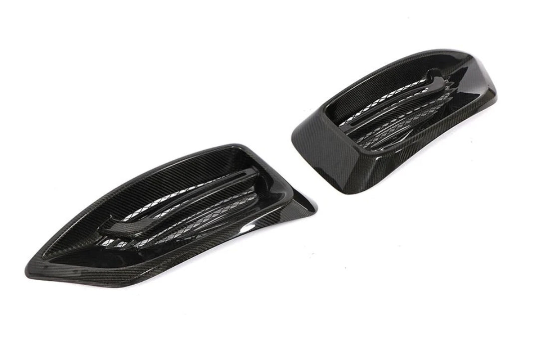 Carbon Fiber Car Fog Lamp Cover Trim For Mercedes-Benz W447 V-Class V220D V250