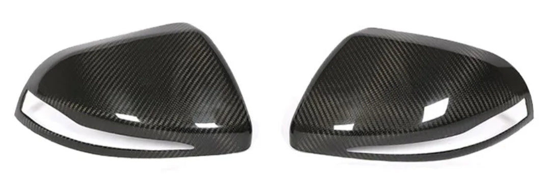 Carbon Fiber Car Side Mirror Cover Caps For Mercedes-Benz V Class W447 V250 V220d