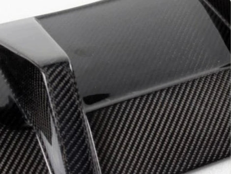 Carbon Fiber Car Rear Bumper Lip Diffuser For Mercedes-Benz W204 C63 AMG Sport