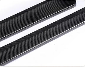 Carbon Fiber Car Side Skirts For Mercedes-Benz C-Class W204 C63 AMG 4-Door