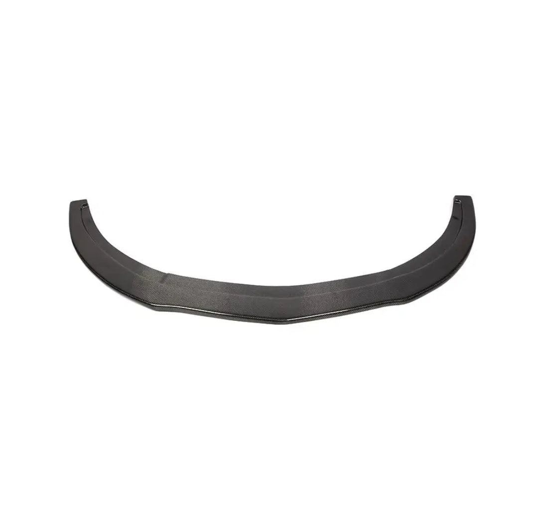 Carbon Fiber Car Front Bumper Lip Spoiler For Mercedes-Benz A Class A180 W176 A260 A45 AMG Sport