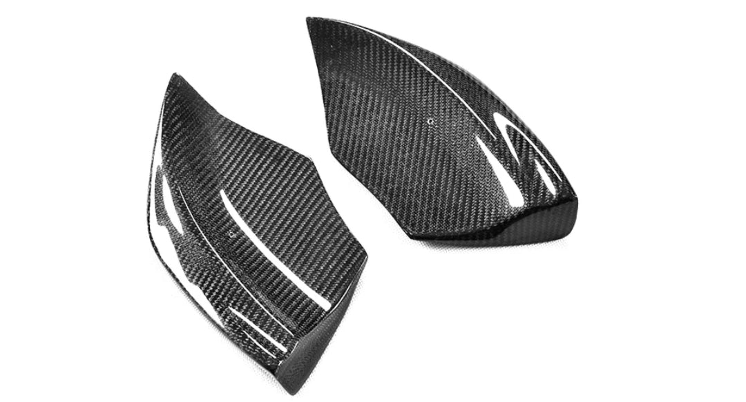 Carbon Fiber Car Rear Bumper Diffuser Splitters Canards For Mercedes-Benz Class W176 A180 A200 A250 A45 AMG