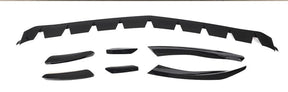 Carbon Fiber Car Front Bumper Lip Vents Canards For Mercedes-Benz A Class W177 A180 A200 A35 A45 AMG Sport