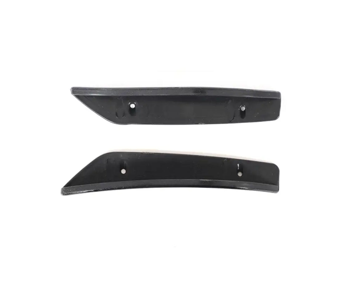 Carbon Fiber Car Front Bumper Lip Vents Canards For Mercedes-Benz A Class W177 A180 A200 A35 A45 AMG Sport