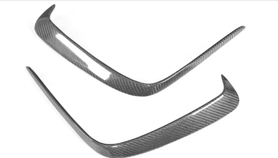 Carbon Fiber Car Rear Bumper Canards For Mercedes-Benz W176 Sport A250