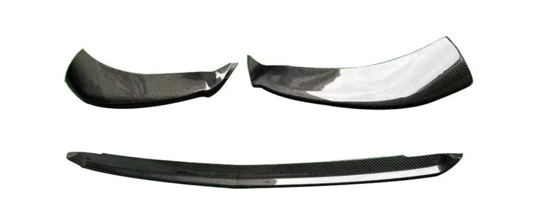 Carbon Fiber Car Front Bumper Canards For Mercedes-Benz S Class W222 S450 Sport