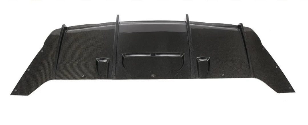 Carbon Fiber Car Rear Bumper Diffuser For Mercedes-Benz S-Class C217 S500 S550 Coupe