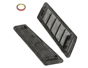 Carbon Fiber Car Side Air Vents Flow For Mercedes-Benz G Class W463 G500 G550 G55 G63 G65 AMG