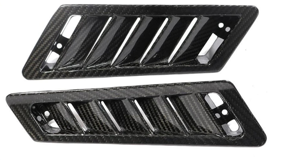 Carbon Fiber Car Side Air Vents Flow For Mercedes-Benz G Class W463 G500 G550 G55 G63 G65 AMG