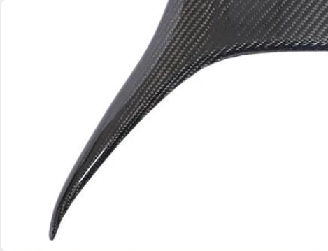 Carbon Fiber Car Seat Back Cover Trims For Mercedes-Benz W176 A45 CLA45 GLA45