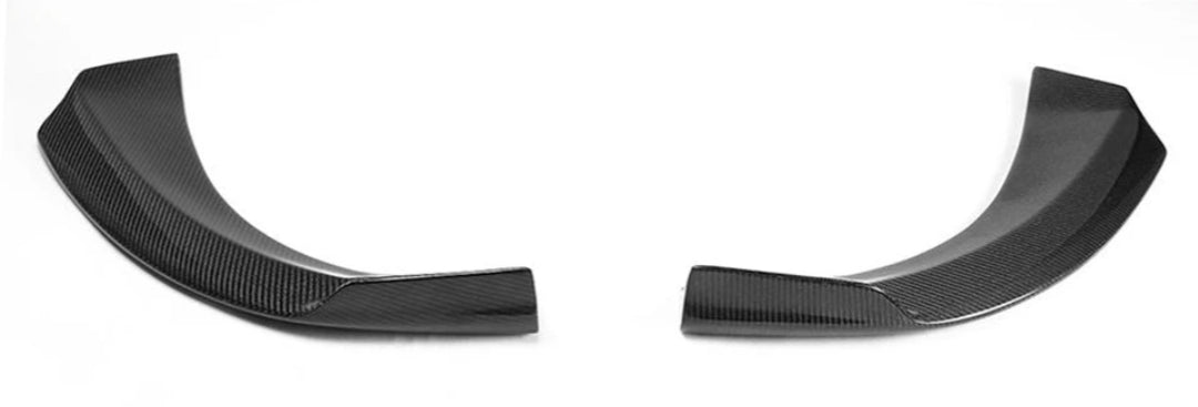 Carbon Fiber Car Front Bumper Lip Splitters For Mercedes-Benz W117 CLA250 CLA260 Sedan