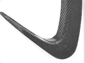 Carbon Fiber Car Rear Bumper Side Vent Canards For Mercedes-Benz W218 CLS Class Sedan 4-Door