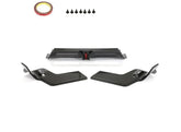 Carbon Fiber Car Rear Bumper Diffuser With LED For Porsche Macan GTS Sport Utility