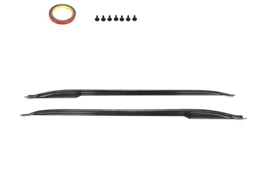 Carbon Fiber Car Side Skirts For Porsche 911 992