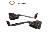 Carbon Fiber Car Front Bumper Splitters For Porsche 911 992 Standard 2-Door