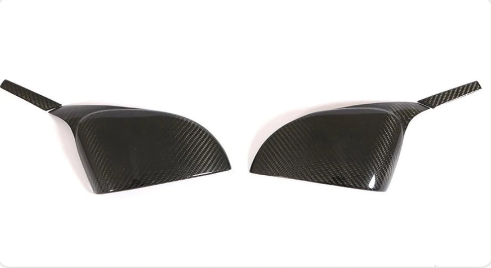 Carbon Fiber Car Rear Mirror Covers For Ferrari 458 Italia Spider