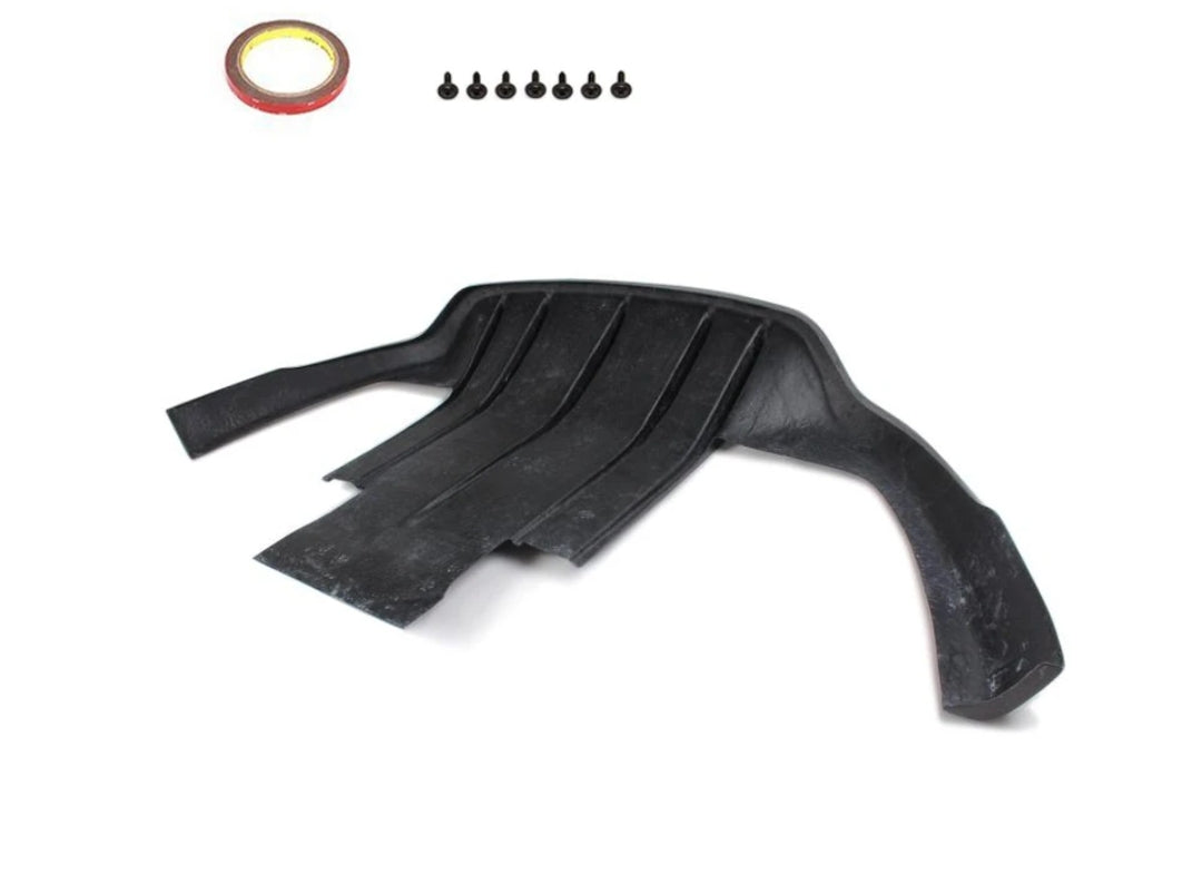 Carbon Fiber Car Rear Bumper Diffuser For Maserati GranTurismo Convertible Coupe 2-Door