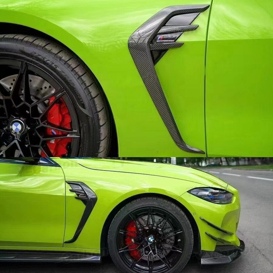 Carbon Fiber Side Decor passend für BMW M3 G80 G81 M4 G82 G83