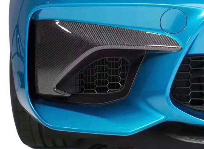 Carbon Fiber Front Flaps for BMW F87 M2