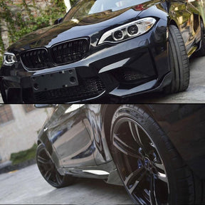 Carbon Fiber Front Splitters for BMW F87 M2