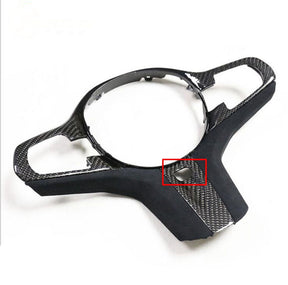 Carbon Fiber Steering Wheel Trim for BMW G30 F90