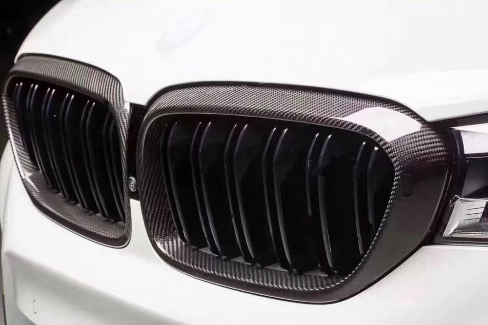 Carbon Fiber Front Grille for BMW 5 Series G30 F90 M5