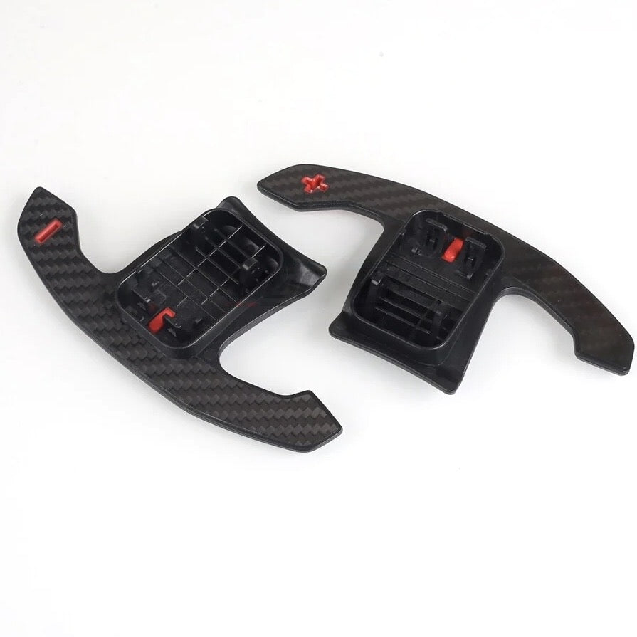 Carbon Fiber Trim & Carbon Paddle Shifter SET