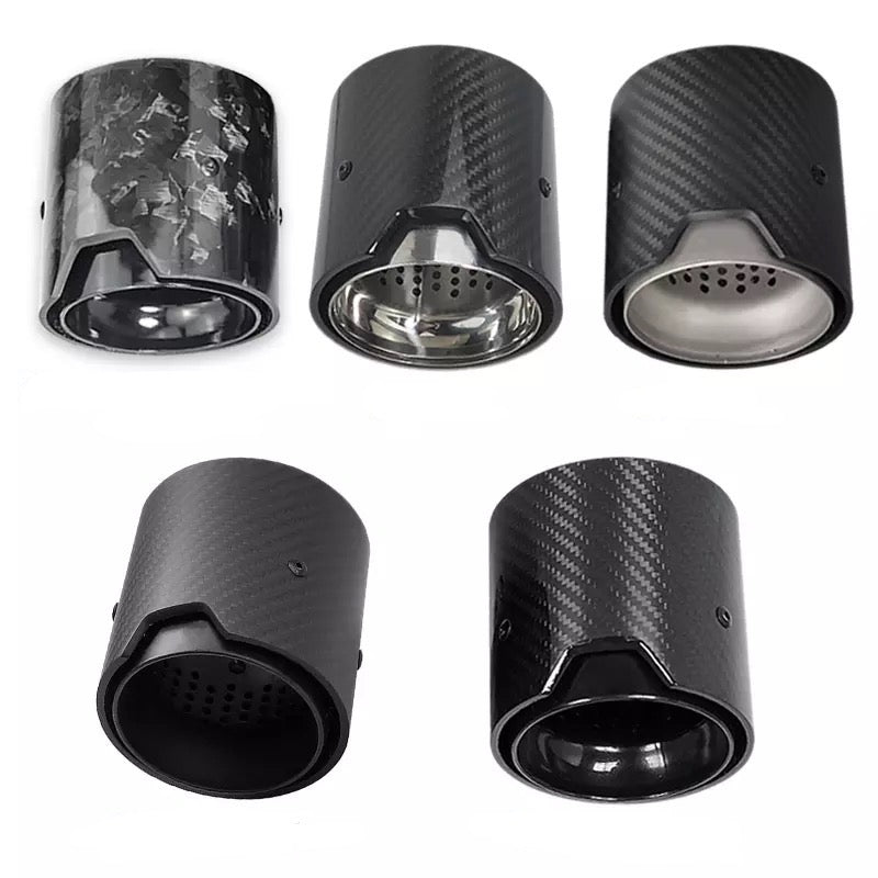 1PCS Carbon Fiber Exhaust Tip for BMW M2 M3 M4 M135i M235i M140i M240i M335i M340i M435i