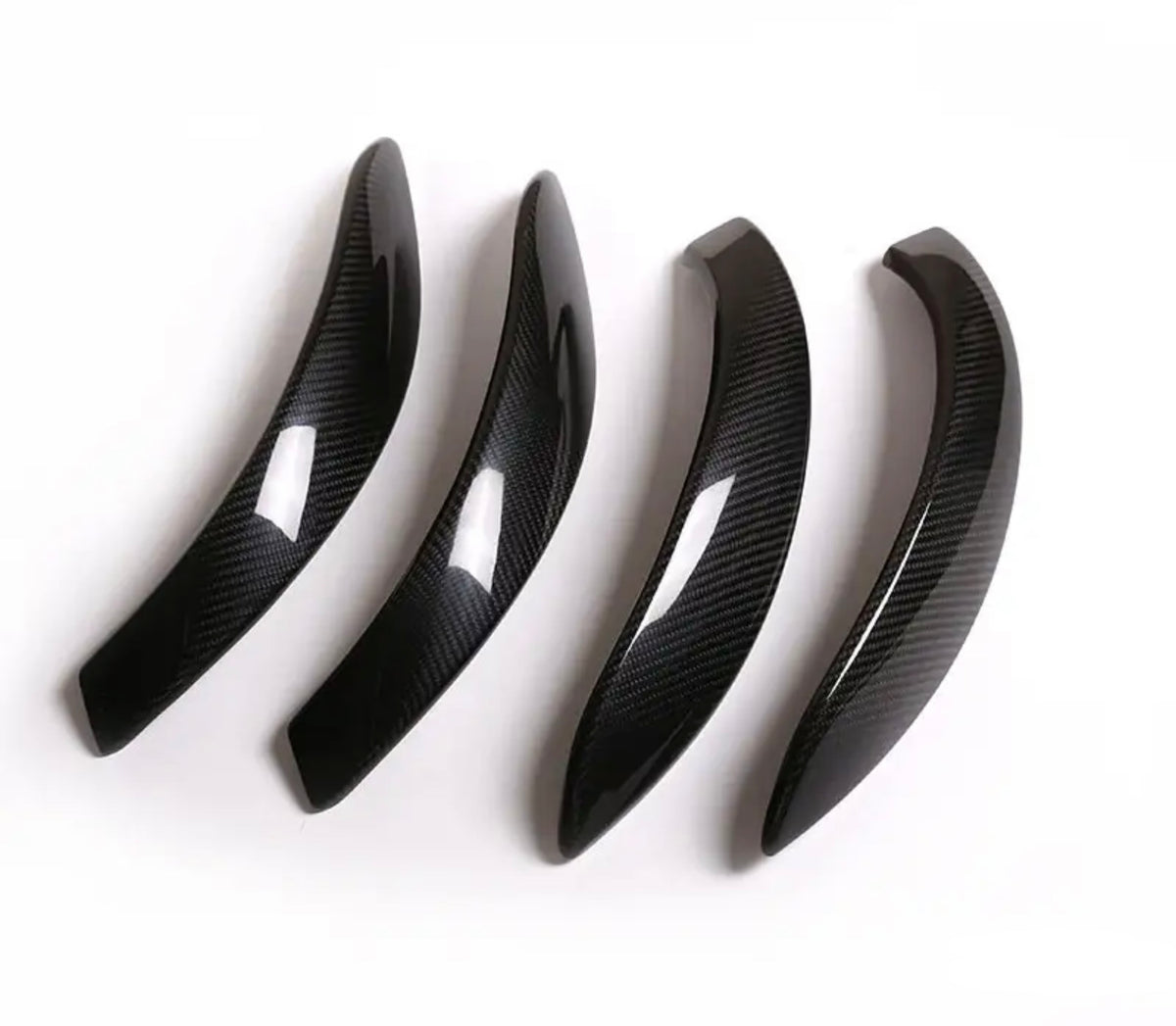 Carbon Fiber Interior Door  Cover Trim for BMW F30 F32 F34 F80 M3 F82 F83 M4