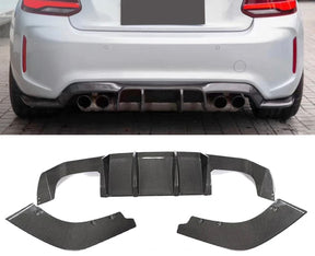 Carbon Fiber Rear Diffuser for BMW 2 Series F87 M2 M2C