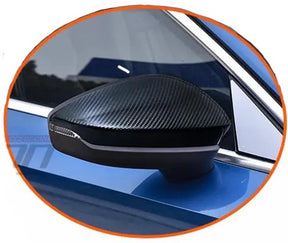 2pcs Carbon Fiber Mirror Cover for Audi A3 8Y