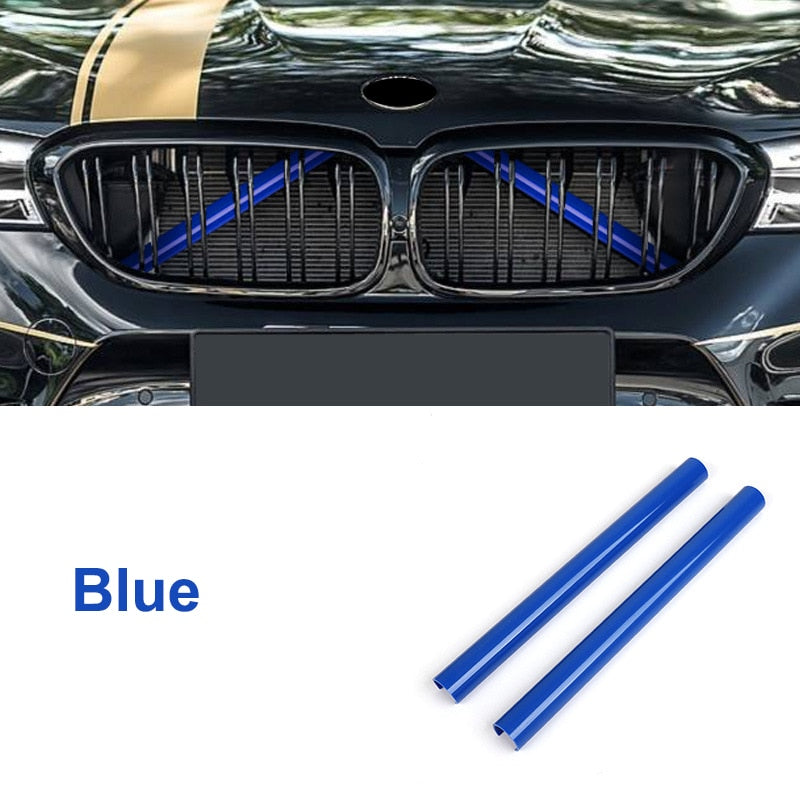 Auto-Frontgrill-Zierstreifen für BMW – Carbonheld