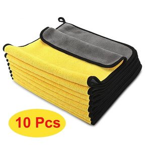 10 Car Wash Microfiber Towel