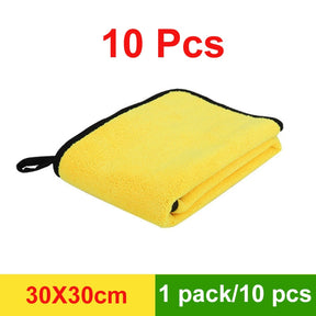 10 Car Wash Microfiber Towel