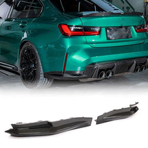 Dry Carbon Fiber Side Splitters for BMW M3 G80 G81 M4 G82 G83