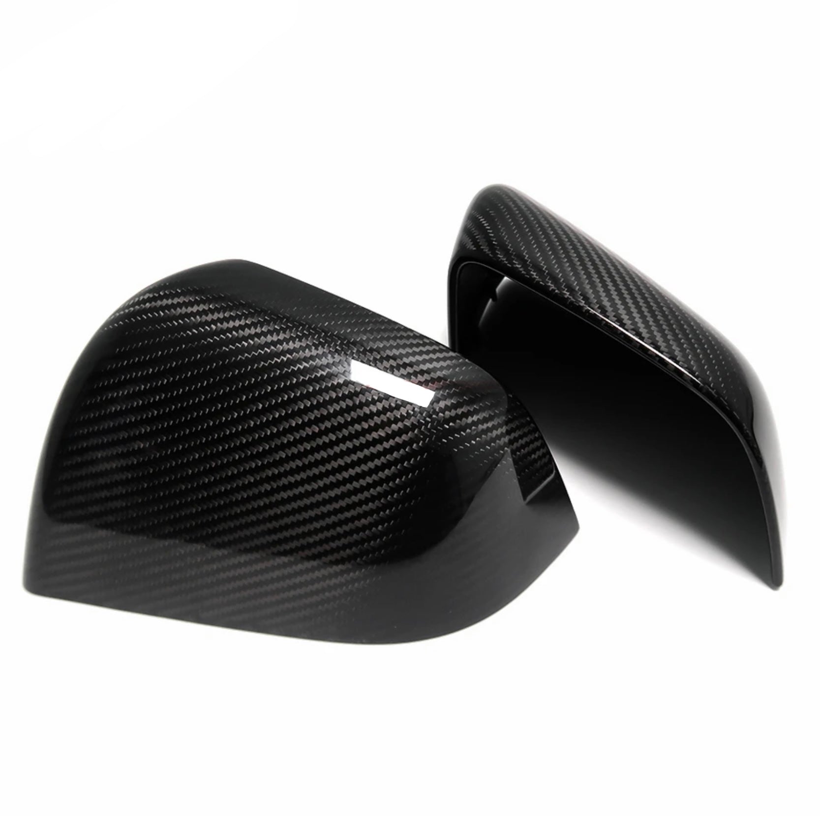 Carbon Fiber Mirror Caps for Tesla Model Y 3